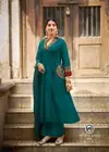 Kashmira By Karissa Bombay Cotton A Line Kurti With Bottom Dupatta Wholesale Online
