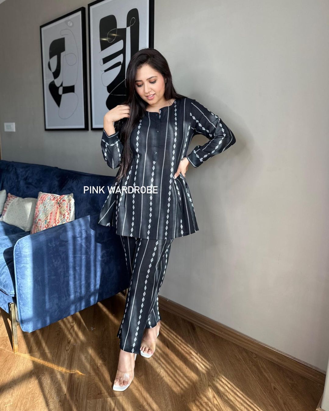 Virat Cord Set Short Kurti With Bottom Catalog