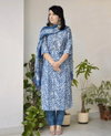 Dhruvi 310 Viscose Printed Online Straight Kurta With Bottom Dupatta Wholesale