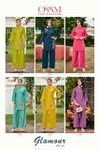 Glamour Vol 2 by Ossm Berlin Silk Embroidery Co Ord Set Exporters In India