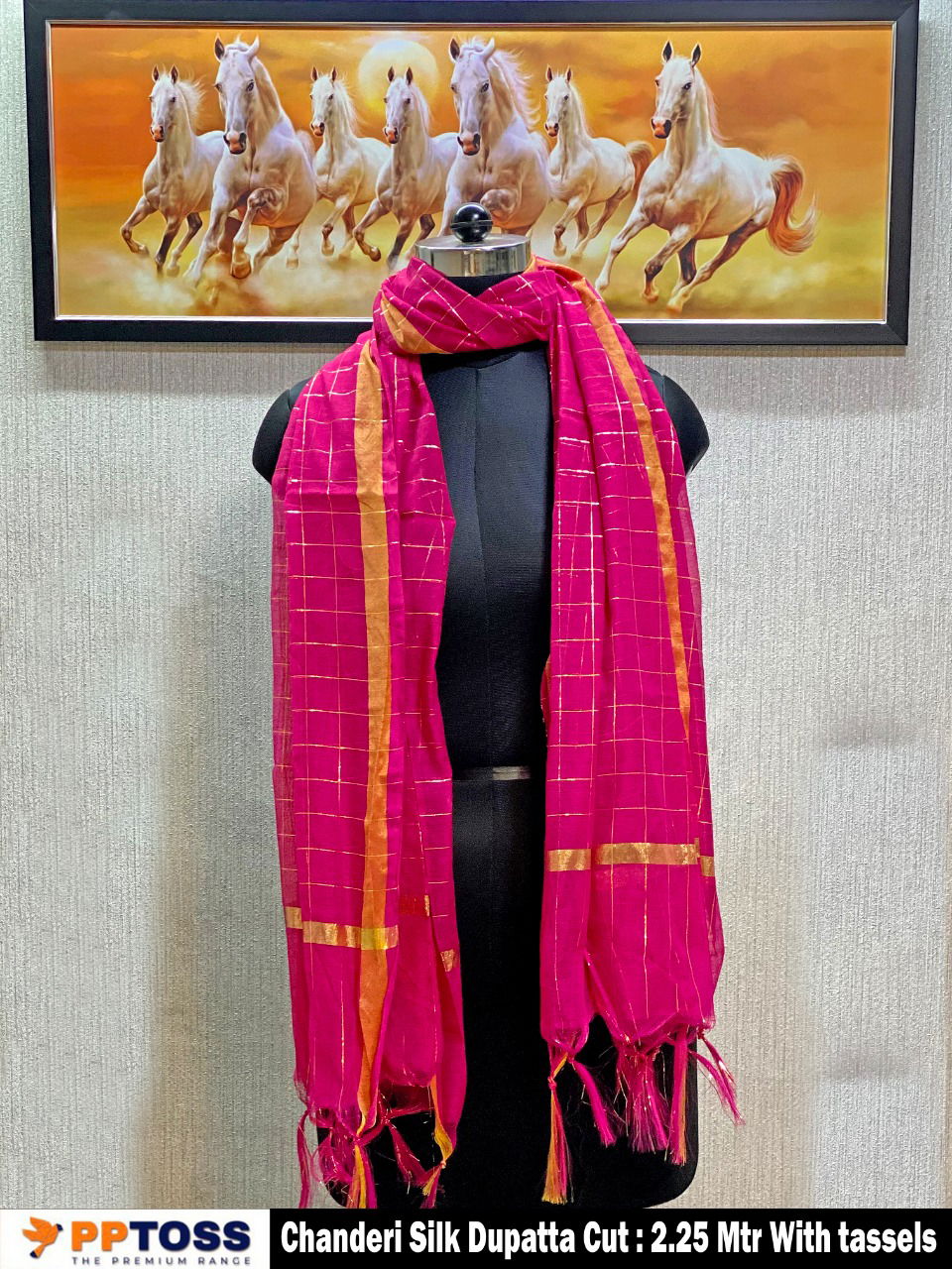 Pptoss Chanderi Dupatta 1 New Designer Fancy Wear Dupatta Collection