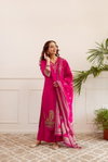 Naisha K 156 Modal Silk Digital Printed Kurti Bottom With Dupatta Suppliers In India