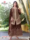 R 1565 A to D By Ramsha Crunchy Readymade Pakistani Suits Wholesale Price In Surat