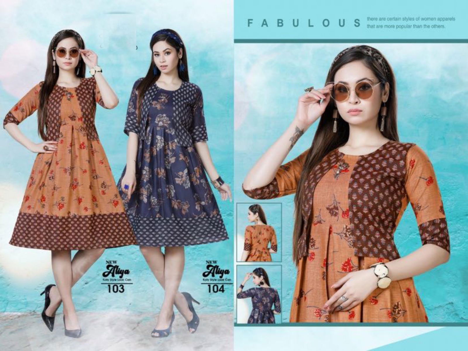 Beauty Queen New Aliya Fancy Regular Wear Rayon Printed Kurti Collection