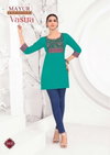 Vastra Vol 3 By Mayur Cotton Ajrak Printed Short Tops Wholesalers In Surat
