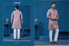 Vantara Vogue by Shubhvastra Viscose Silk Mens Kurta Pajama Wholesale Shop In Surat