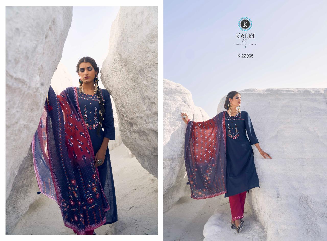 KALKI GLACE VOL-2 Fancy Designer Festive Wear Embroidery Salwar Suit Collection 