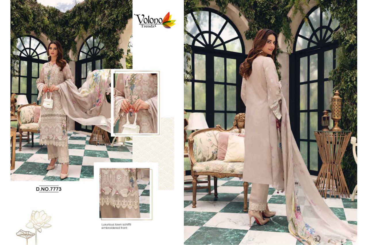 Volono Elab 2 Designer Festive Wear Cotton Embroidered Pakistani Salwar Kameez Collection
