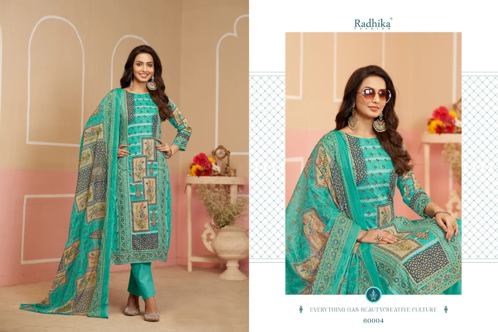Avnee By Radhika Azara Lawn Cotton Dress Material Suppliers In India