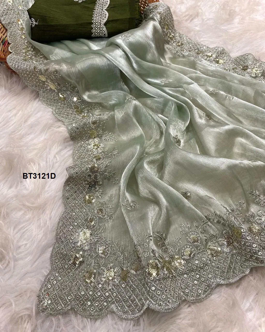 BT 3121 Colours Designer Zimmy Choo Silk Saree Suppliers In India