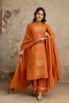 Naisha K 240 Cotton Fancy Kurti With Bottom Dupatta Exporters In India