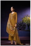 Oviana 3943 By Ganga Satin Cotton Embroidered Salwar Suit Wholesale Online