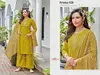 Naisha K 275 Vol 3 Cotton Embroidered Kurti With Bottom Dupatta Wholesale Market In Surat
