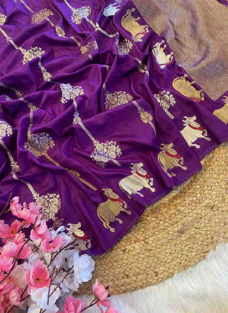 Kc 313 Silk Embroidered Party Wear Saree Wholesale Market In Surat