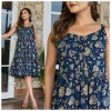 Naisha K 134 Cotton Casual Wear Midi Dress Bulk Orders In India