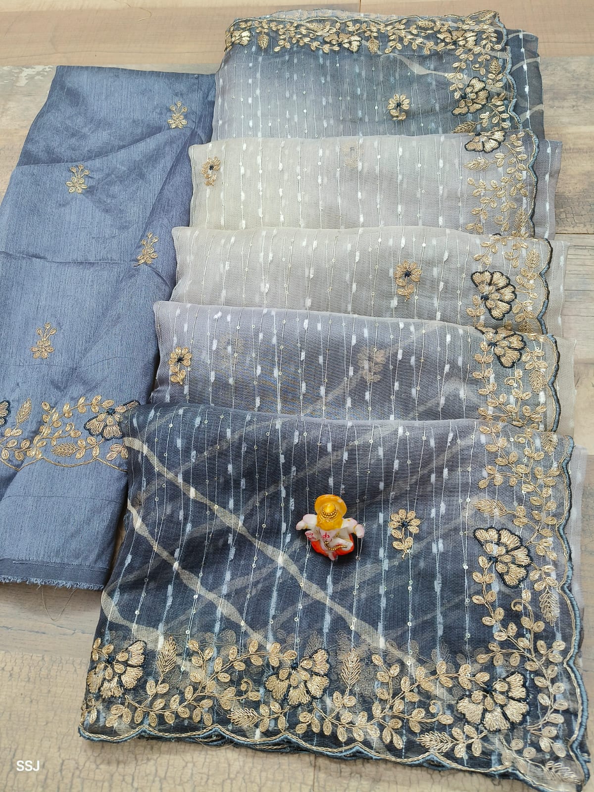 Jk Fashion Organza Sequence Saree Suppliers in India