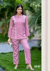 Iris By Clysi Viscose Slub Thread Work Wholesale Co Ord Set Suppliers In Mumbai