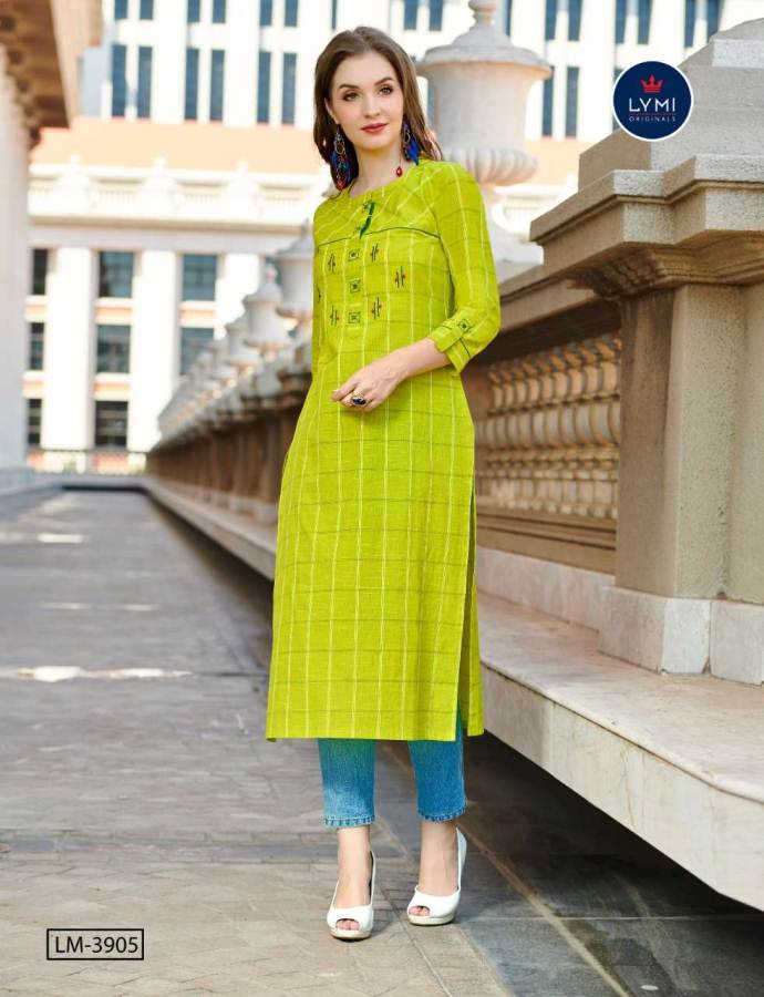 Lymi Grass Latest Designer Casual Wear Stylish Kurtis Collection 