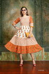 GAGRI STYLE Fancy Casual Wear Rayon Prints Flair Kurtis Collection