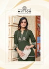 Korra Vol 2 By Mittoo Viscose Slub Handwork Co Ord Set Wholsalers In Surat

