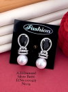 Ad Diamond Silver And Rose Gold Earrings 11 Online Wholesale