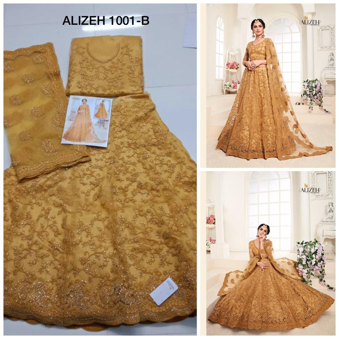 Bridal Heritage 1001 B By Net Designer Lehenga Choli Catalog