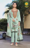 Ankita Vol 42 By Jt Rayon Embroidered Dress Material Wholesale Clothing Distributors In India