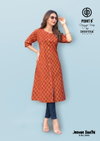 Jeevan Sathi Vol 3 By Deeptex A Line Cotton Printed Wholesale Kurti In India

