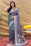 Perrot Silver Silk By Policona Soft Pure Silk Wholesale Sarees Suppliers In Mumbai