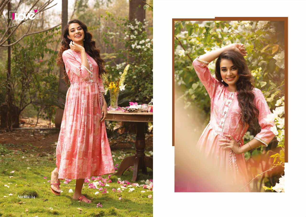 S4u Anokhi 1 Love Latest Fancy Designer Festive Party Wear Rayon Printed Designer Kurti Collection