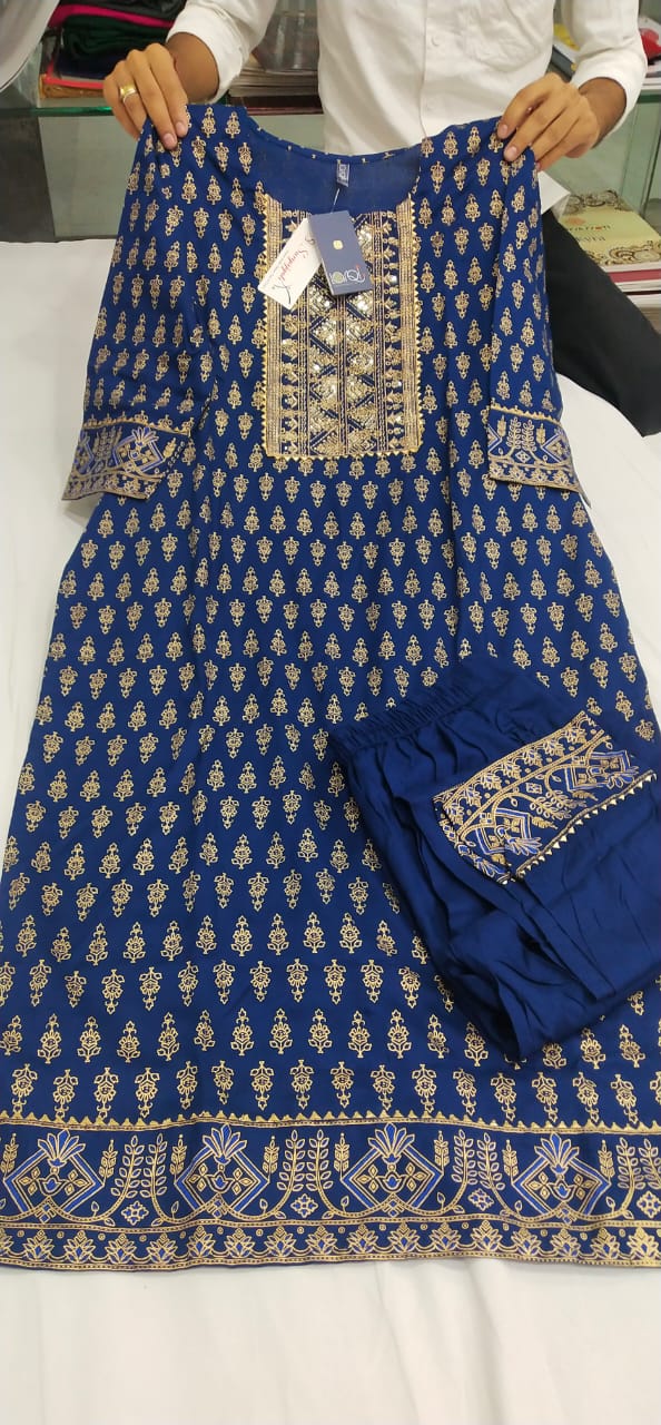 Suryajyoti Tara 1 Latest Fancy Ethnic Wear Designer Kurti With Pant Collection