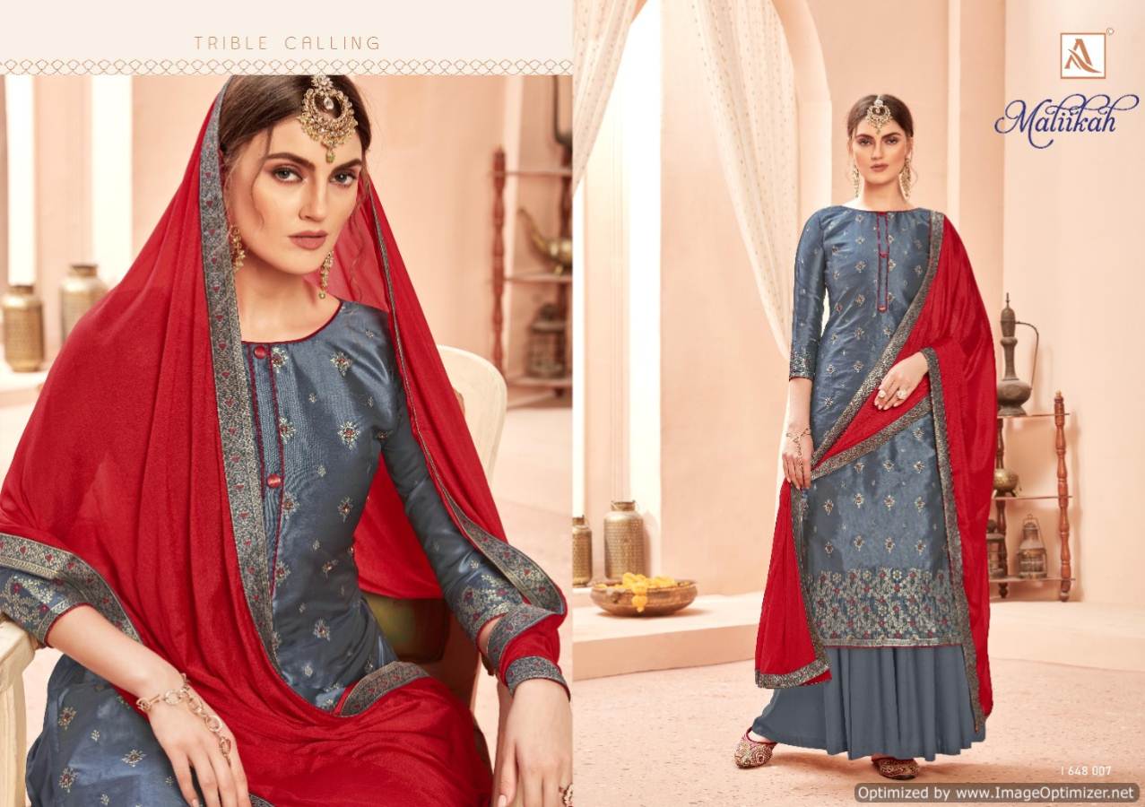 Alok Maliika Exclusive Pretty Designer Heavy Festive Wear Salwar Suit Collection 