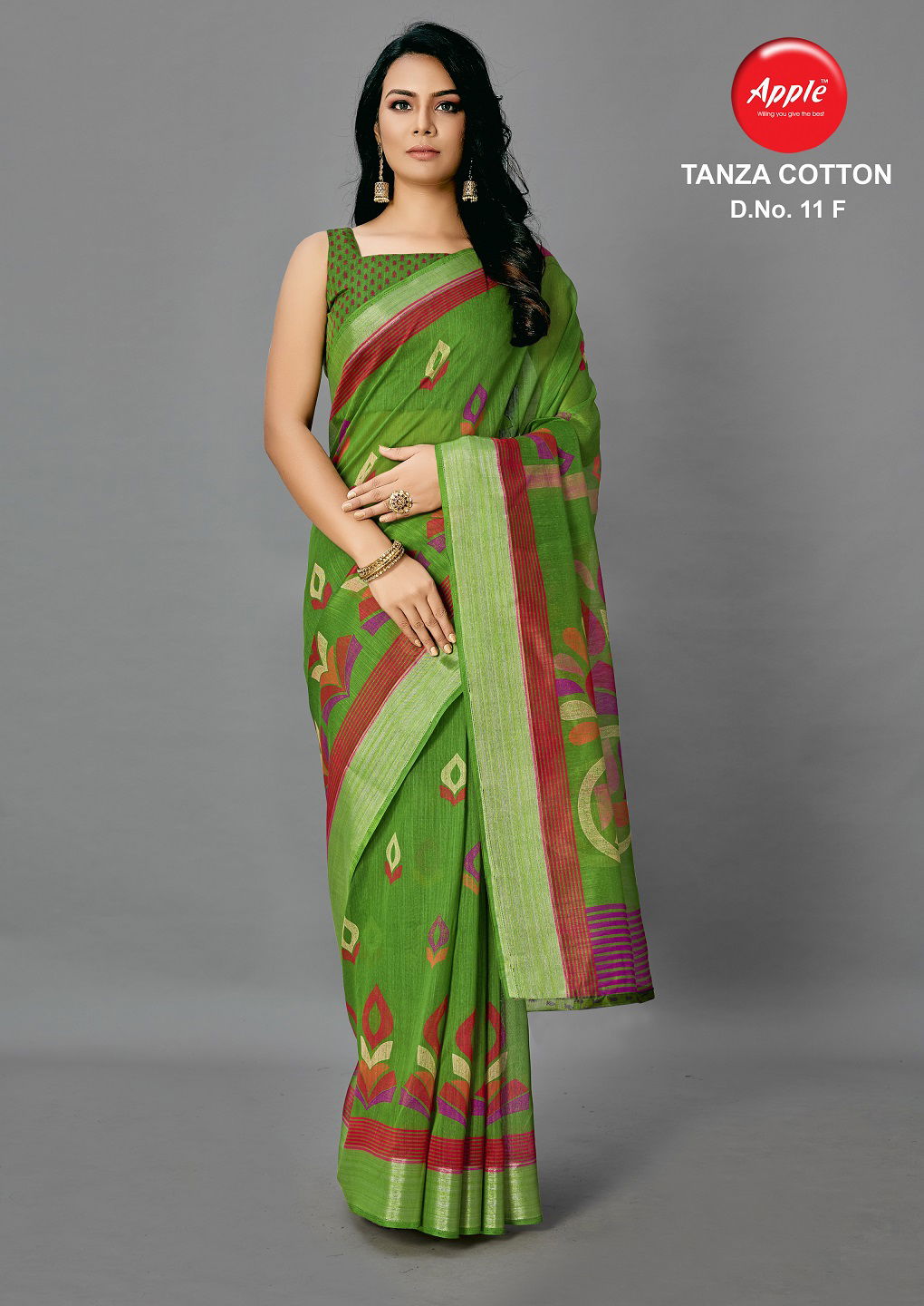 Apple Tanza Cotton 11 Latest Casual Regular Wear Cotton Saree Collection

