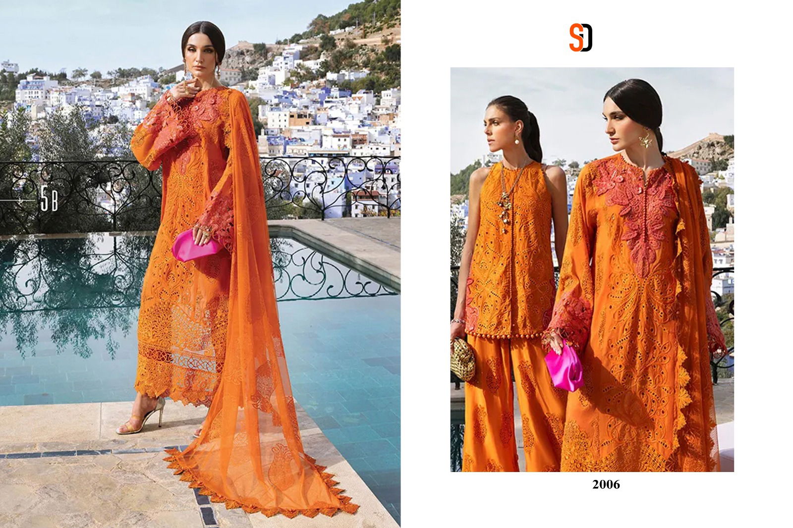 Maria B Lawn Vol 2 By Shraddha Pure Cotton Pakistani Suits Orders In India