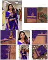 Soft Silk 3087 Lichi Soft Silk Jacquard Work Occasion Wear Saree Orders In India