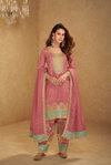 Nusrat By Gulkayra Shimmer Silk Embroidery Readymade Suits Wholesalers In Surat