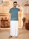 Sangeet Sanjay Semi Silk Mens Shirt Wholesale Clothing Suppliers In India
