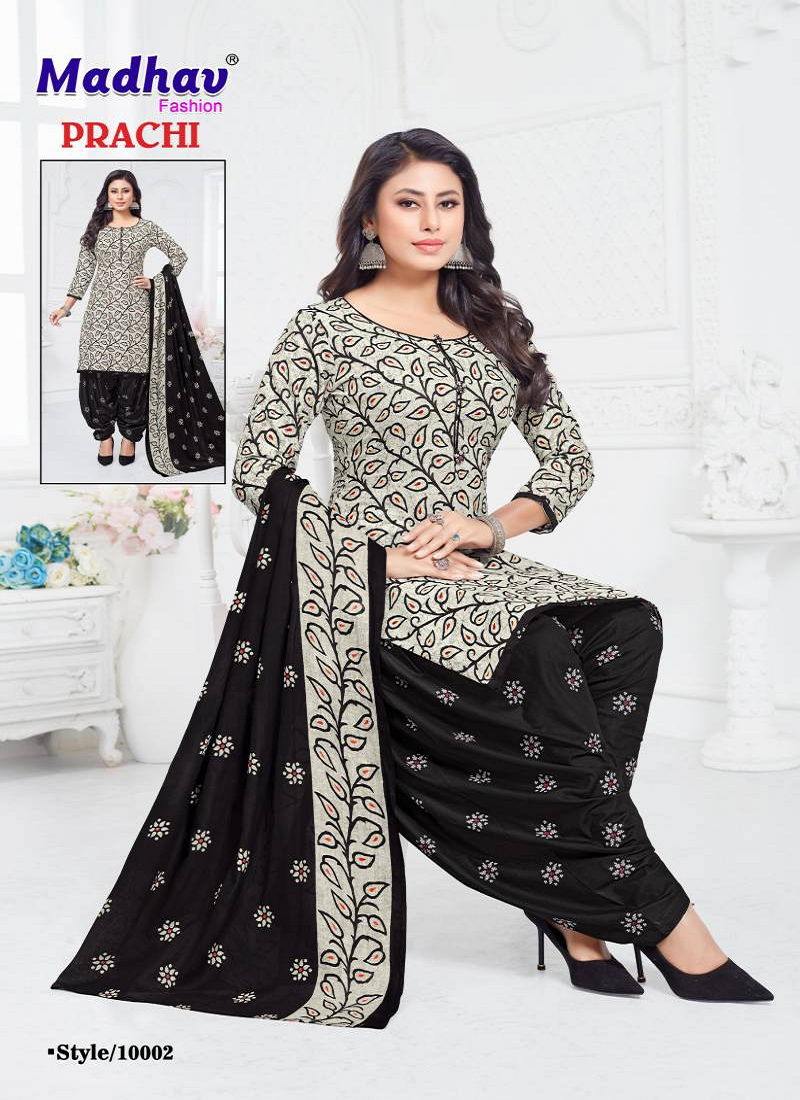 Prachi Vol 10 By Madhav Cotton Printed Dress Material Wholesale Price In Surat
