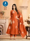 Ved By Kaya Mul Chanderi Best Kurti With Bottom Dupatta Wholesale Shop in Surat
