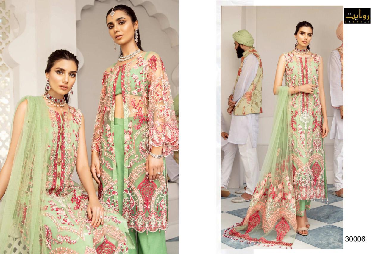 Rawayat Nureh 2020 Latest Designer Heavy Georgette Pakistani Salwar Suits Collection 