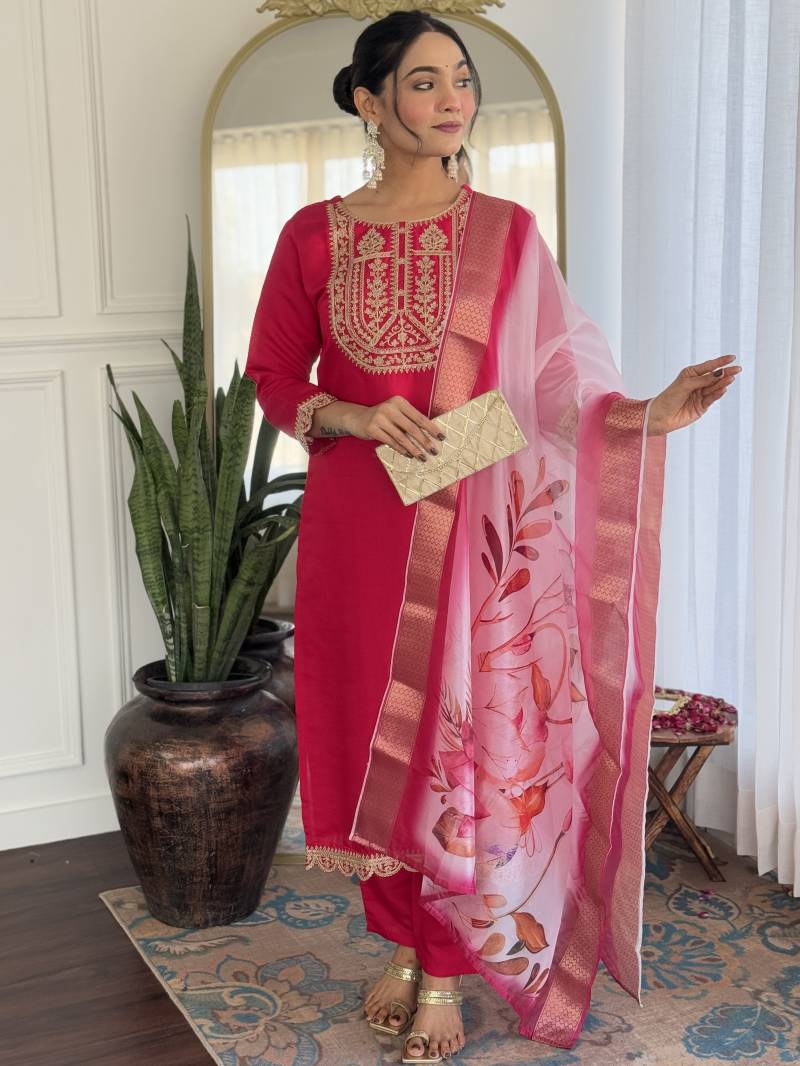 Vx 121 Viscose Rayon Kurti Bottom With Dupatta Online Wholesale