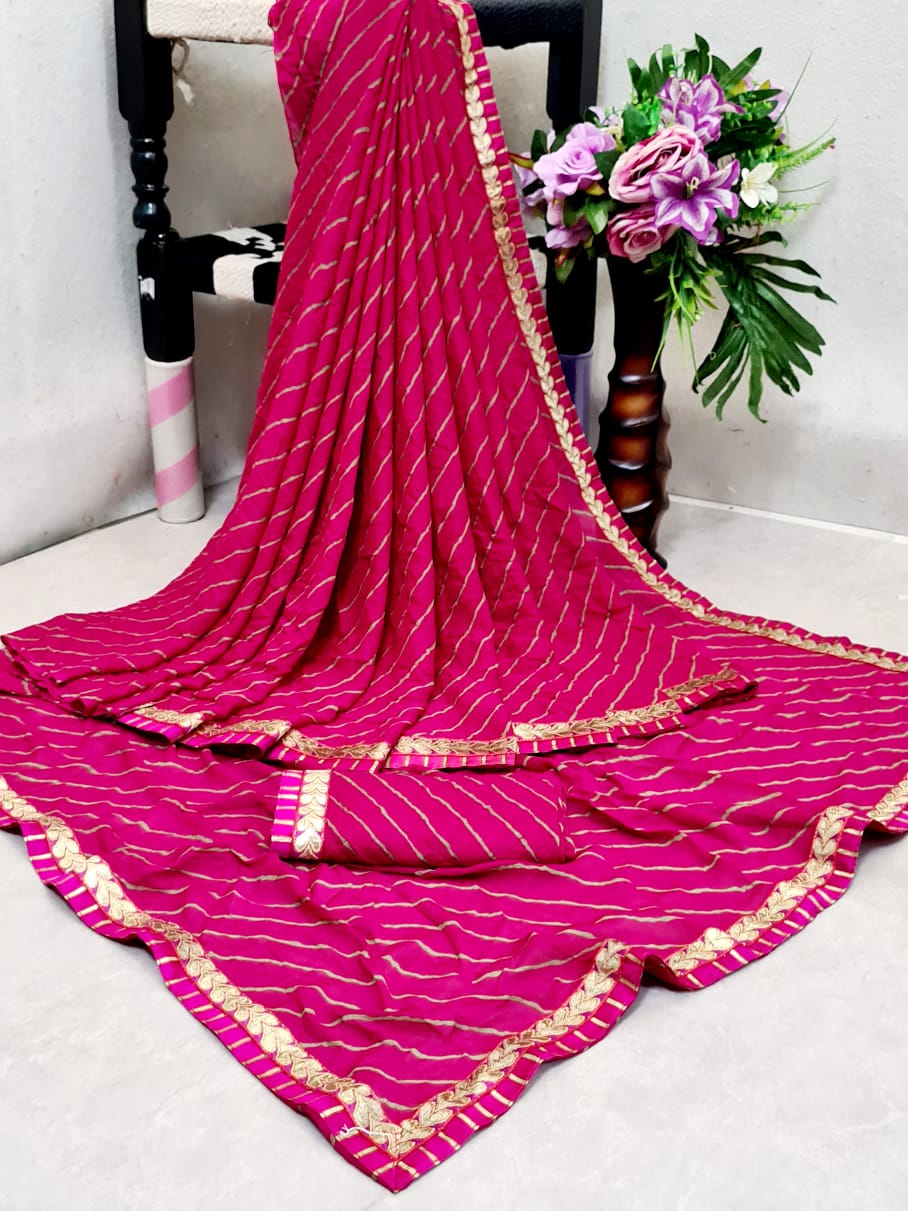 Mahek 16 Latest Casual Wear Designer Festive Wear Georgette Saree Collection  