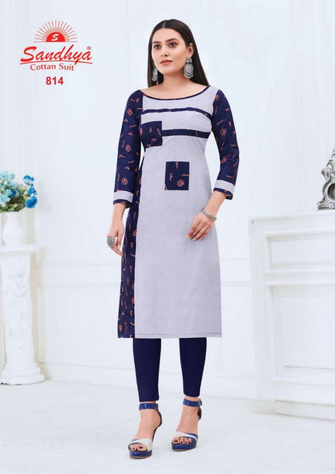Sandhya Kalakruti 22 Latest Fancy Regular Casual Wear Cotton Printed Kurtis Collection
