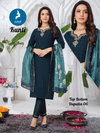 Kunti By Kaya Chanderi Jequard With Digital Printed Kurti Set Wholesale Price In Surat