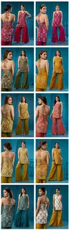 Naisha K 997 Cotton Discharge Printed Co Ord Set Collection