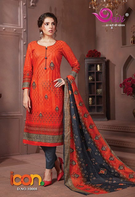Devi Icon 10 Latest Fancy Designer Regular Casual Wear Printed Pure Cotton Collection
