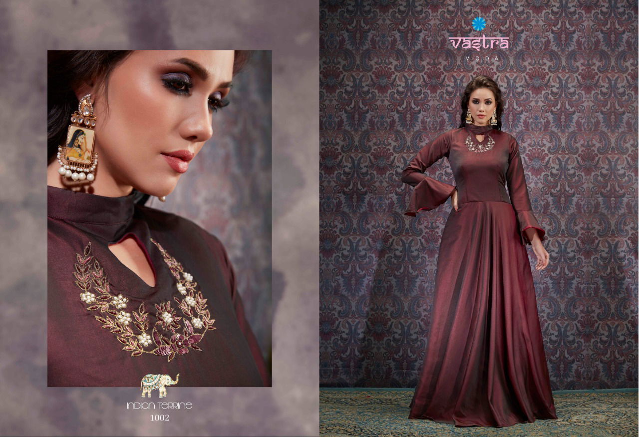 Vastra Latest Designer Party Wear Gown Collection 