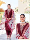 Naisha K 203 Fancy Roman Silk Kurti Bottom With Dupatta Best Wholesale Shop In Surat