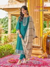 Sunflower By Aanchi Crystal Silk Kurti With Bottom Dupatta Wholesale Price In Surat
