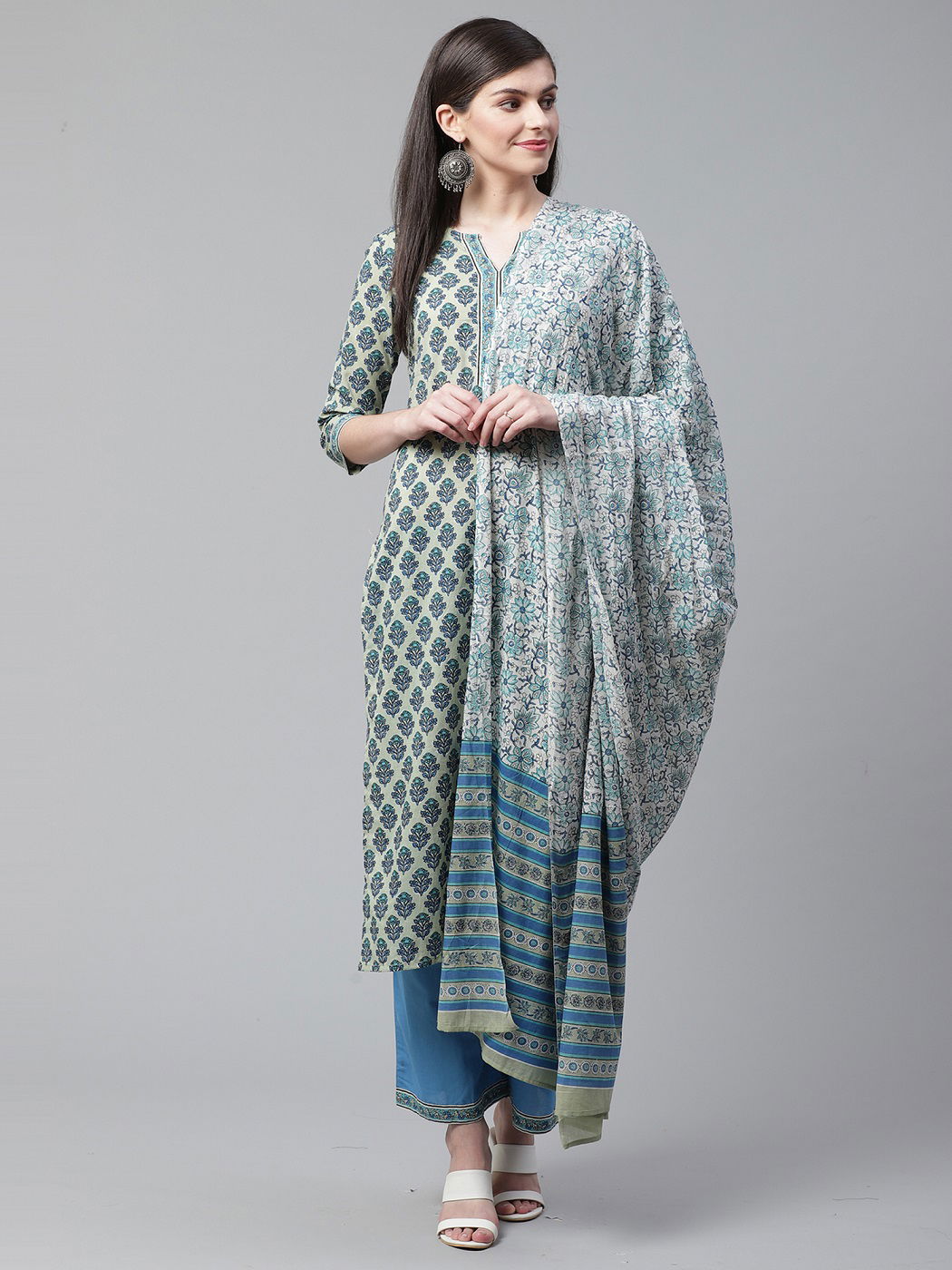 Era Rubi 4 Casual Fancy Regular Wear Ready Made Cotton Plazzo Suit Collection
